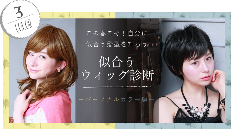 イエベ肌 ブルベ肌 アナタに似合うヘアカラー メイク 17ss Prisila ウィッグ エクステのプリシラ 公式通販サイト