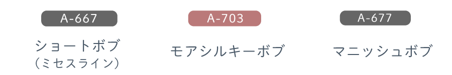 A-667、A-703、A-677
